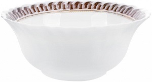 яСалатник стеклокерам. ЛОНДА  (155134)  300 мл/12.5 см,  КОРАЛЛ,  (6!!!)