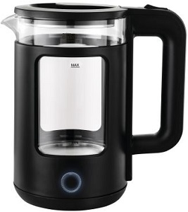 Чайник OASIS    K-17 GPB  (1.8 кВт, 2.0 л, ЗНЭ) стекло, подсветка