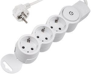 Удлинитель ФАZА   3 х 5.0 м  FW-03-500 (3 х 5,0) заземл., выкл. (5051720) (ШВВП) Особая серия