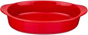 Блюдо д/запекания керамика Красное (777-084) (37х23 см, h-8 см),  AGNESS