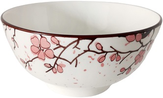 Салатник САКУРА   700 мл/15 см  (277812) (фарфор)