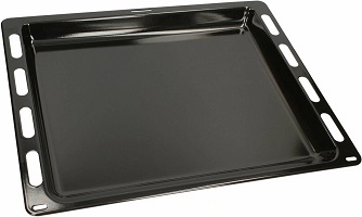 Противень эмаль  AKEL  (390х340 мм, h-40 мм) прямоугольный