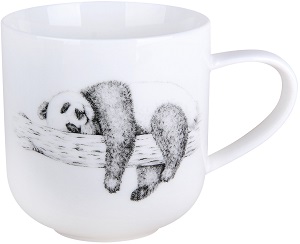 Кружка  QUINSBERRY  450 мл (186634)  ПАНДА (фарфор)