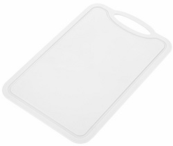 Доска раздел.пласт. 295х190х3мм  (М9121) белая,  г.Октябрьский