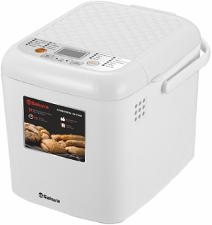 Хлебопечь  SAKURA  SA-7508 W  (500 Вт, 19 програм)