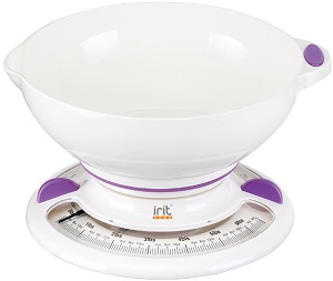 Весы кухонные  механические  IRIT IR-7131 (3кг),  (12)
