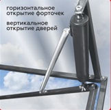 Проветриватель автомат.д/теплиц"Урожай"Термопатрон ТП-1(поднимает до 100 кг, обслуживаемый),  УЗБИ 
