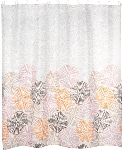 Штора д/ванной водоотталк.полиэстер "Рыжий кот"  (108999)  (SC-PE-53) (180*180 см)