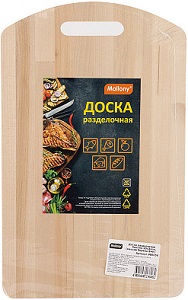 Доска раздел.дерев.(береза) 20х32 см MALLONY (986056) (h-0.8 см)