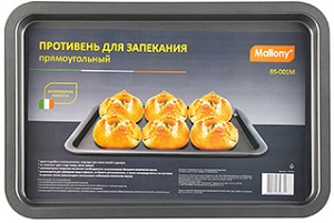 Противень MALLONY (191303)   BS-001L  глуб. 25 мм  (465х327)