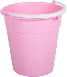 Ведро пласт. 12 л  (10041203) евро, пищевое, (ПЕРСИКОВЫЙ),  РАДИАН