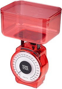 Весы кухонные механические  HOMESTAR  HS-3004М  (1 кг, квадрат.чаша) (002795)