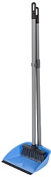 Набор д/уборки: щетка д/пола+совок (007962) складной с рукояткой 80 см, "Рыжий кот"