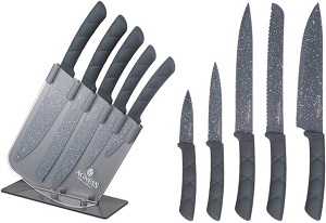 Набор ножей AGNESS (911-732) 6 пр, (5 ножей, подставка)