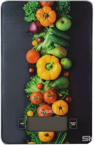 Весы кухонные ENERGY  EN-423  (5 кг, ЖКД)  ОВОЩИ  (101230)