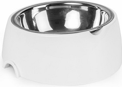 Миска д/домашних животных  с наклоном, метал чаша  (9155)  300 мл  г.Октябрьский
