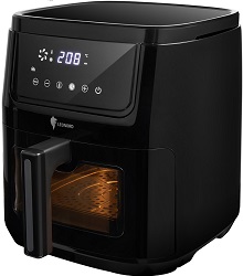 Мультипечь аэрогриль  LEONORD  LE-17708 (1600вт, 6,5л, 8программ),  (111223)