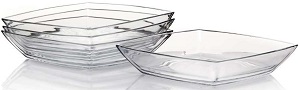 Набор тарелок стекло  ТОКИО  (54633 B)  глубокие  191 мм, 4 шт,  PASABAHCE г.Бора