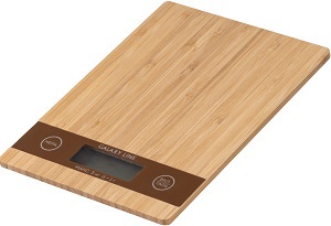 Весы кухонные GALAXY GL-2812 (5 кг, ЖКД, бамбуковая платформа)