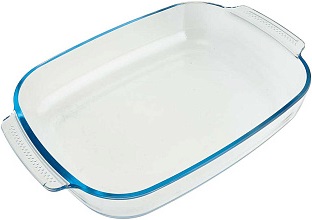 Форма стекло (пр)  3.8 л  ЗАБАВА  (РК-0131) (38*25 см, h-6.5 см)