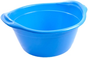 Таз пласт.круглый 24 л (10120803), особо прочный, (ГОЛУБОЙ),  РАДИАН