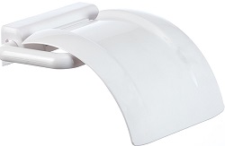 Держатель д/туалетной бумаги  (М2225)  Белый,  М-пластика