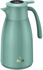 Термос - чайник   RASHEL  1.6 л  (R-38/160)  (стекл.колба) (с датчиком температуры)
