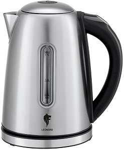 Чайник LEONORD      LE-1506  (104864)  (2.2 кВт, 1.7 л, ЗНЭ, ЖКД, 7 реж) нерж.корпус