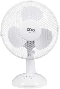 Вентилятор настол.  OASIS  VT-25W2  БЕЛЫЙ  (2 шт!!!)  (30 Вт)