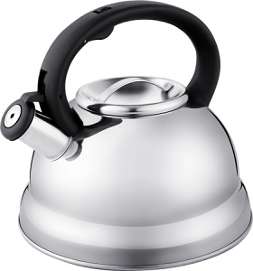 Чайник нерж. со свистком  REGENT  3.0 л (86-101) (индукция)