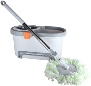 Швабра д/пола + ведро  20 л  (276033)  (ручной отжим, 46 см*26 см*25 см)