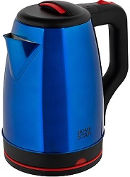 Чайник HOMESTAR      HS-1003  (107002)  (1.5 кВт, 1.8 л, ЗНЭ) нерж.корпус