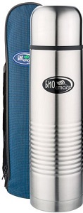 Термос BIOSTAL  NB-1000 B   (узк.горловина, кнопка, чехол)