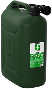 Канистра  д/ГСМ   OKTAN  (А1-01-10)  (25 л, 250х145х248мм) Зеленый, Профи