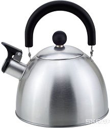 Чайник нерж. со свистком MALLONY  2.5 л  (310097) б/коробки MAL-039