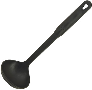 Ложка разливательная (нейлон) REGENT (54900) (93-BK2C-7) (65 мл, 9*8 см),  PUNTO NERO 