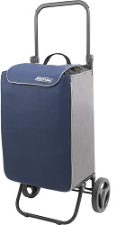 Тележка с сумкой  "Спутник 1 Макси" (СТМ11) синий/серый (45 кг,гофркороб 710х370х80 мм)