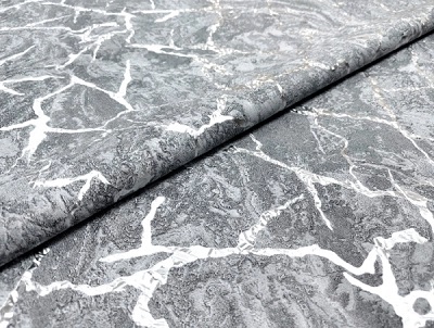 Клеенка-рулон на тканевой основе  GREAT WAY  1,37 х 20 м  (21647) (TS-17АB) ЛАЗЕРНАЯ "Жемчуг с принтом"