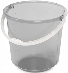 Ведро пласт. 10 л  (М 1212) пищевое "Хозяюшка",  г.Октябрьский