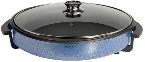Сковорода  эл. GALAXY  GL-2663  (1.7 кВт, 3.0 л,  АП, d-38 см, h-4 см)