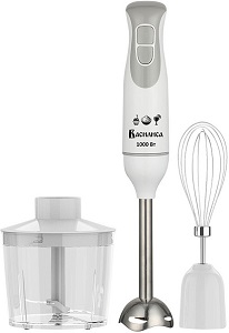 яБлендер.набор  ВАСИЛИСА  ВА-313 А  (1.0 кВт, нерж.ножка) белый с серым