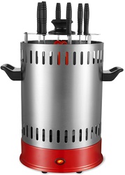 Шашлычница эл.  SAKURA SA-7811SR (1.0 кВт, 6 шампуров)