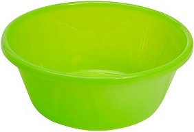 Таз пласт.круглый  5 л  (10033097)  ЛАЙТ (ЗЕЛЕНЫЙ),  РАДИАН