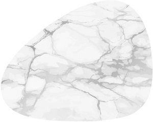 Салфетка сервировочная 45х35,5 см  капля  СИЛЬВЕР (НФ-00003489)