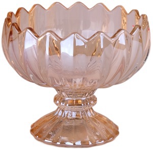 Набор сервировочных ваз стекло  на ножке  МЁД  330 мл, 6 шт  (273243) Набор сервировочных ваз стекло  на ножке  МЁД  330 мл, 6 шт  (273243)