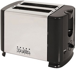 Тостер DELTA DL-61 (700 Вт, корпус из н/с)