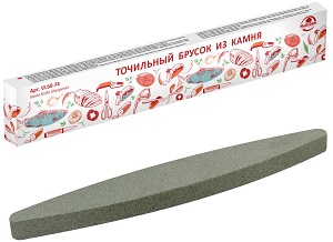 Брусок точильный [ЛОДОЧКА]  (VL60-74) 22.8х3.5х1.3 см,  "Мультидом"