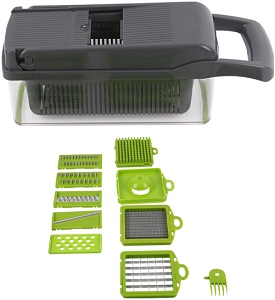 Терка многофункционал 12 в 1  SAKURA  SA-VS04BK  ЧЕРНАЯ