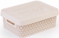 Корзина  ЭЛЕМЕНТ 11 л  (М 9018)  (370х280х140) с крышкой,  г.Октябрьский Корзина  ЭЛЕМЕНТ 11 л  (М 9018)  (370х280х140) с крышкой,  г.Октябрьский