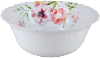 Салатник стеклокерам. АВРОРА  1200 мл/20 см  (268089) волнистый край